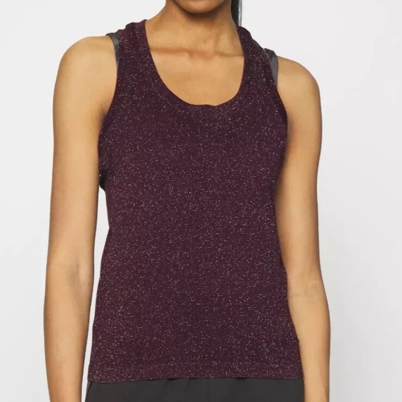 Athleta Tops - ATHLETA Momentum Shine Tank M Sparkling Purple *B13